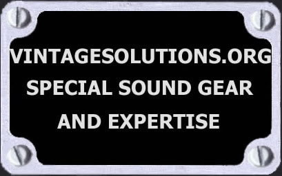 Vintage Solutions.org a site for analog musicians